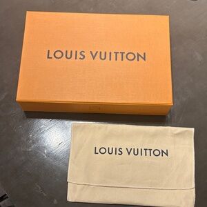 Louis Vuitton Box and Dust Bag